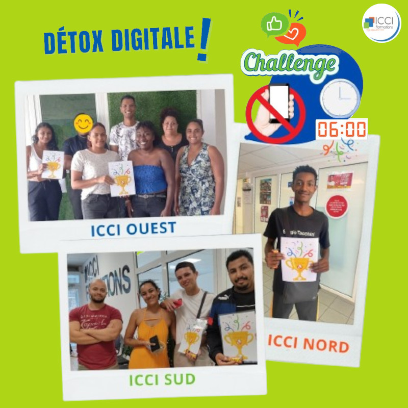 Détox digitale à ICCI Formations ! 14 Les actualités d'ICCI Formations à la Réunion : Détox Digitale dans les campus !