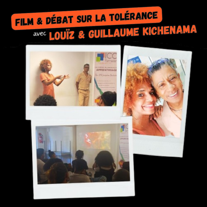 Rencontre pour la tolérance 14 Film et débat sur la tolérance avec Louïz et Guilaume Kichenama