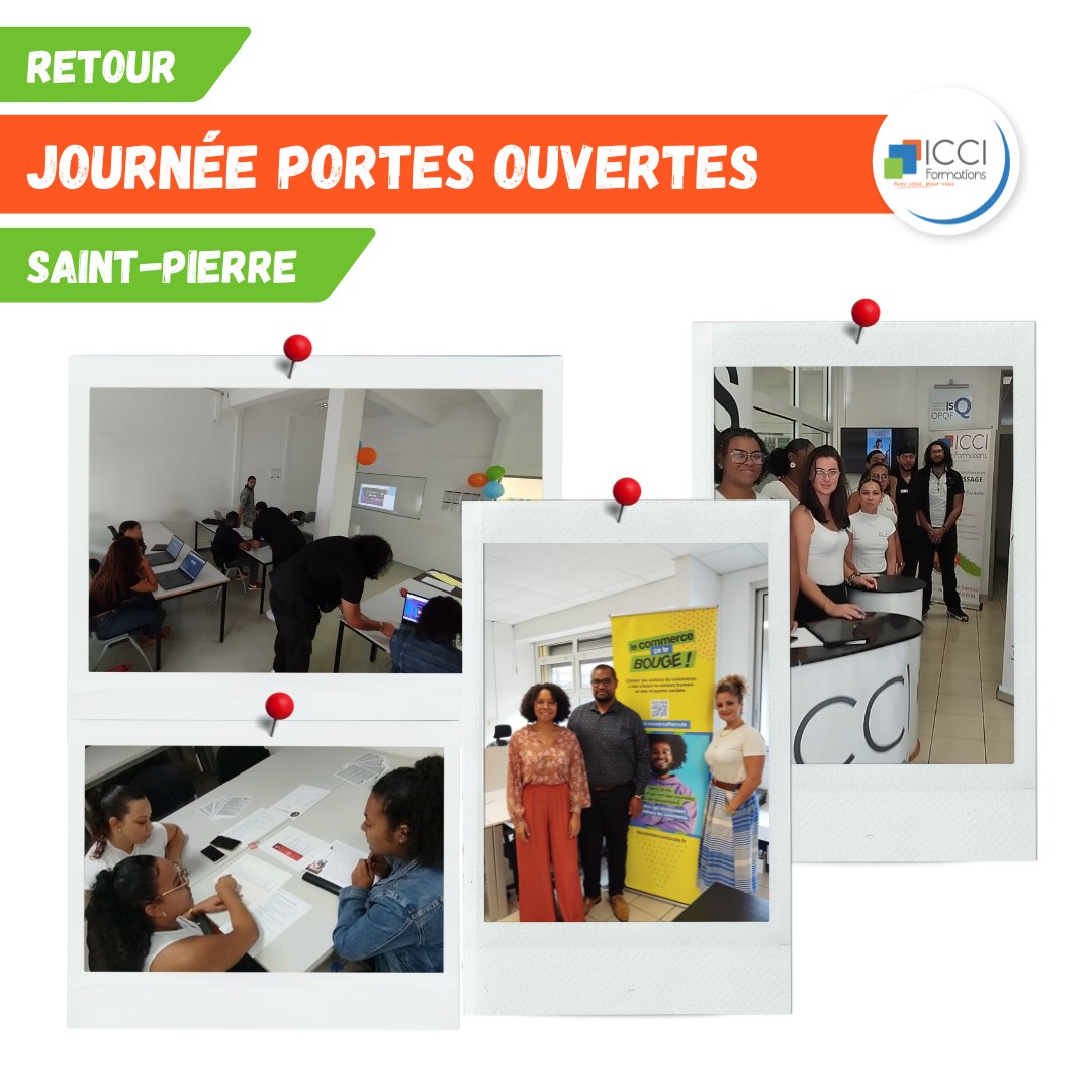 Retour sur la JPO d’ICCI SUD ! 14 ICCI Formations Sud organisait sa journée portes ouvertes, retour sur cet évènement à la Réunion