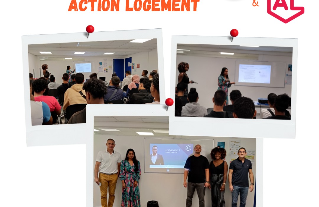 Action logement à ICCI Formations Nord 14 Action Logement était à ICCI Formations NORD à la Réunion