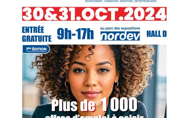 affiche salon de l'emploi 2024