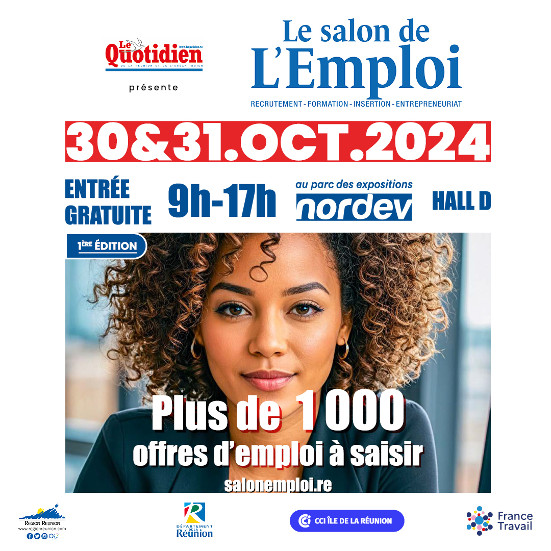 affiche salon de l'emploi 2024
