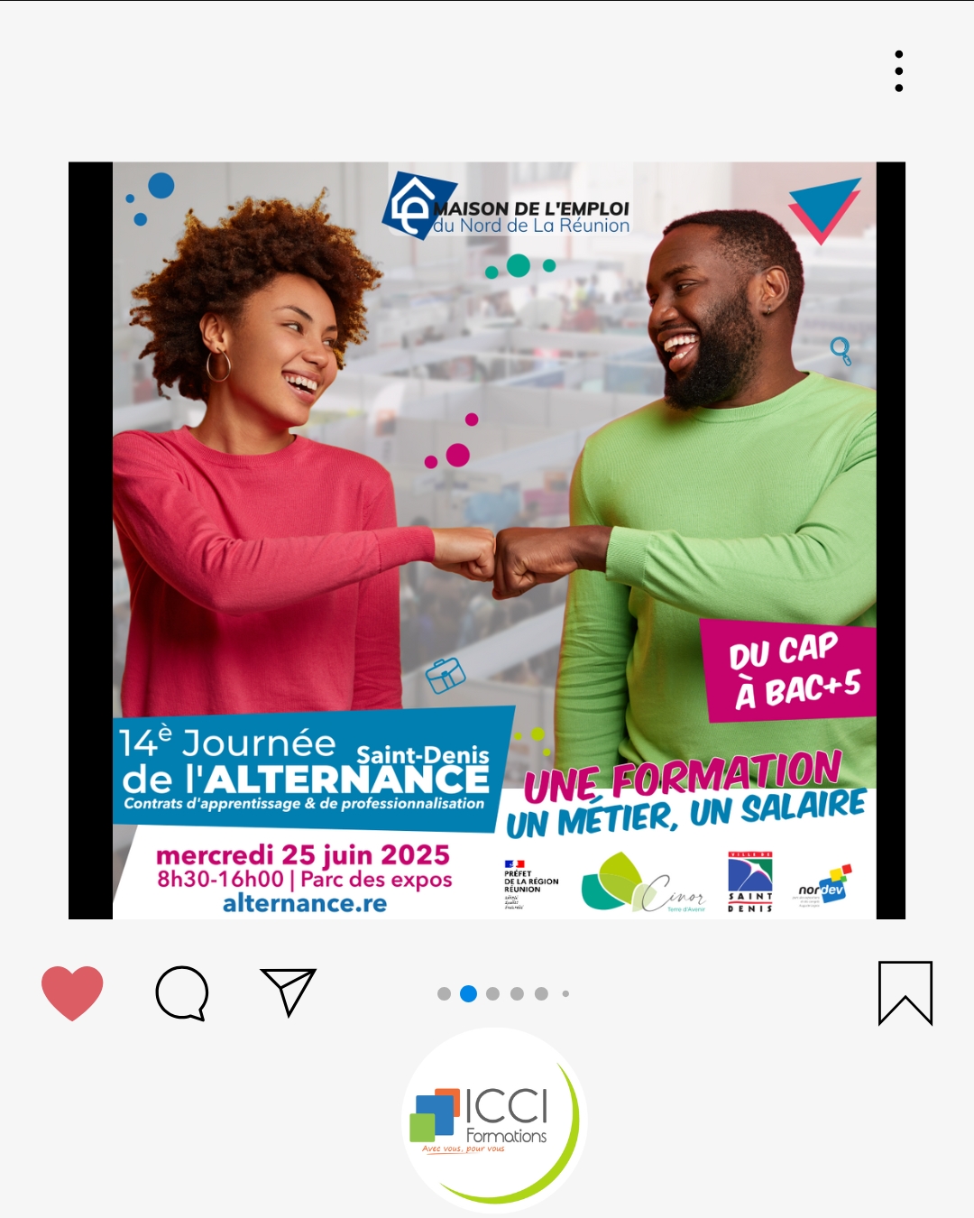 La 14e Journée de l'Alternance arrive à Saint-Denis ! 14 visuels 24 25 juin